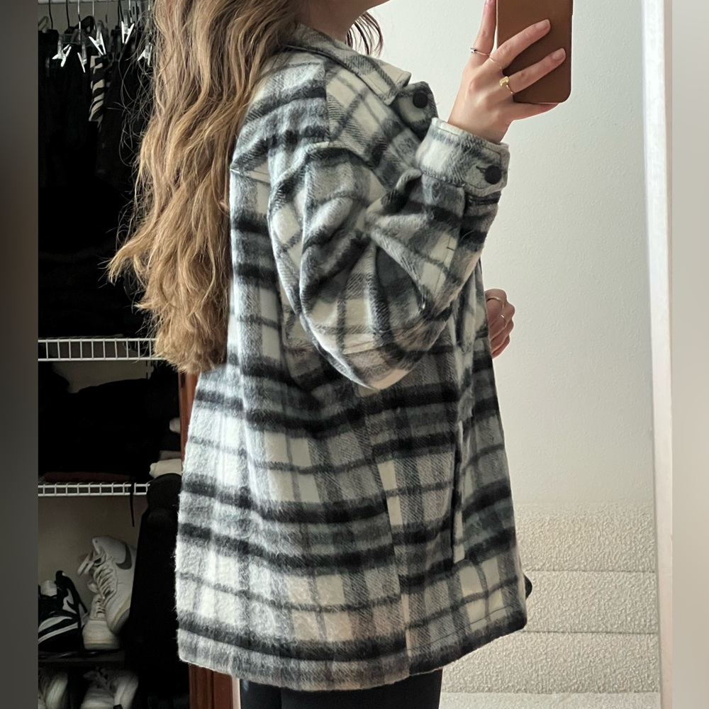 Plaid Shacket - Picture 2 of 11
